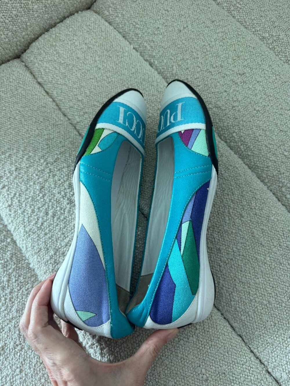 Rare Emilio Pucci Ballet Flats - Picture 3 of 11